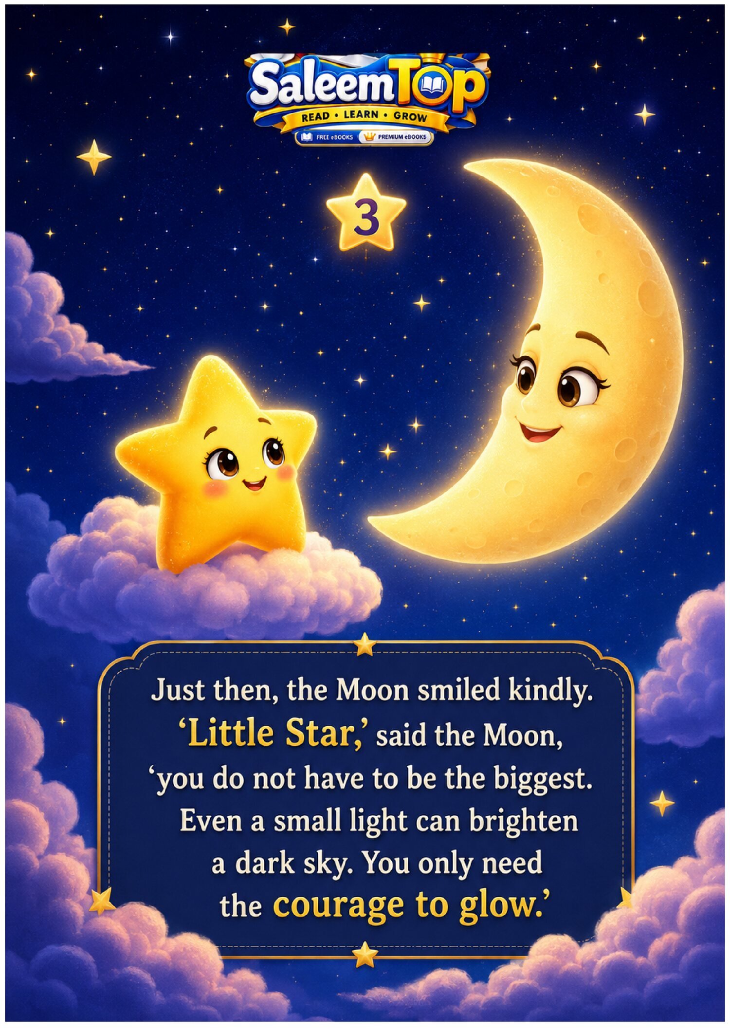 The Little Star Who Wanted to Shine page 3