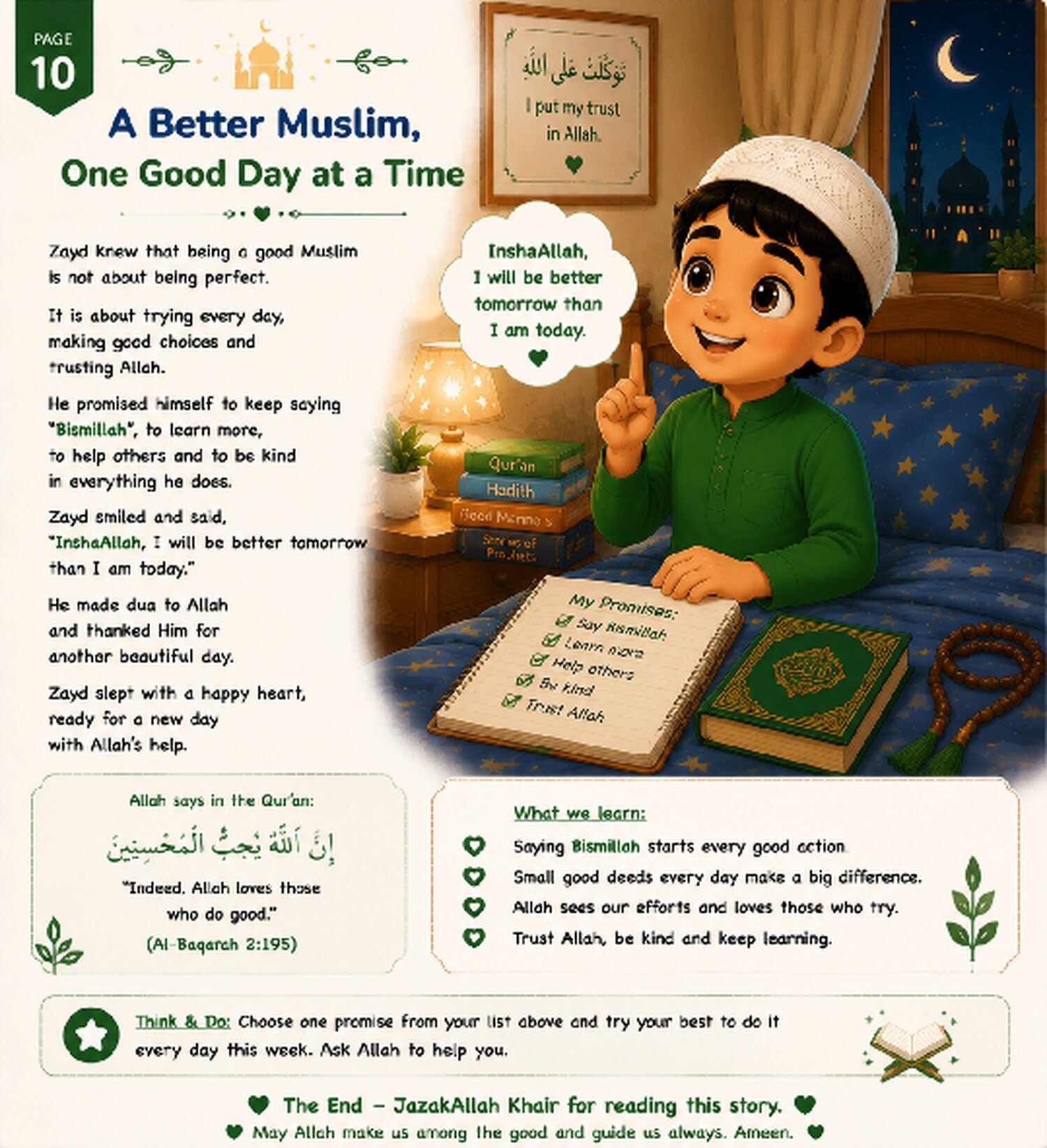 The Little Boy Who Always Said Bismillah page 10
